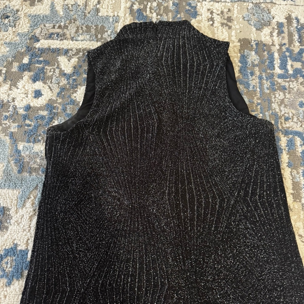 5 Twelve Sparkling Black Sleeveless Dress - Picture 7 of 9